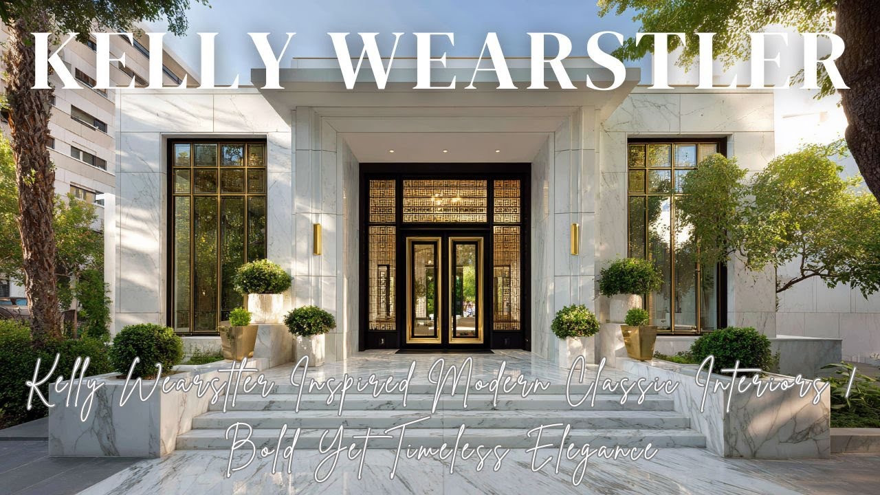 Kelly Wearstler Inspired Modern Classic Interiors | Bold Yet Timeless Elegance