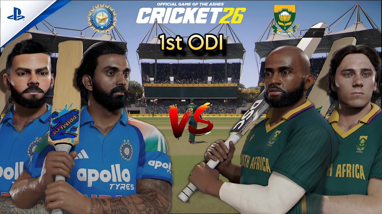 Cricket 26 | IND vs SA 1st ODI | New Indian Bowlers Bowling Actions Look Too Good!😍 Ultra Realism!
