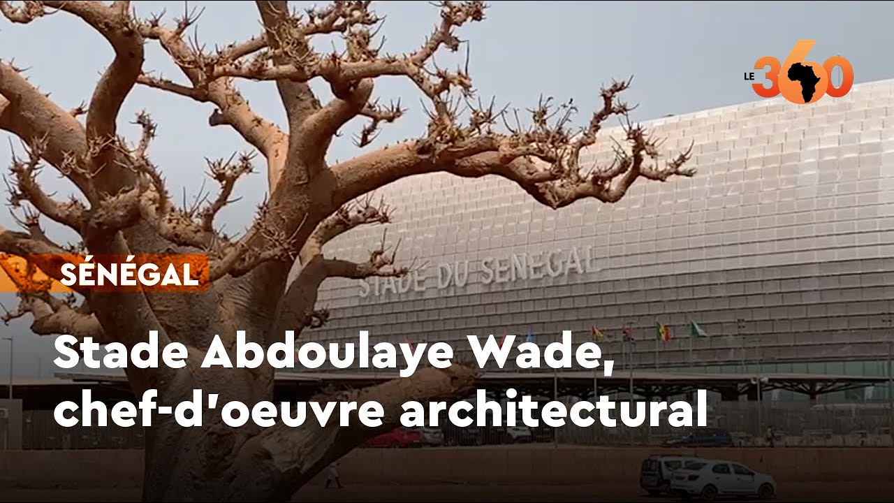 S&eacute;n&eacute;gal.  Inauguration du stade Abdoulaye Wade, chef-d'oeuvre architectural