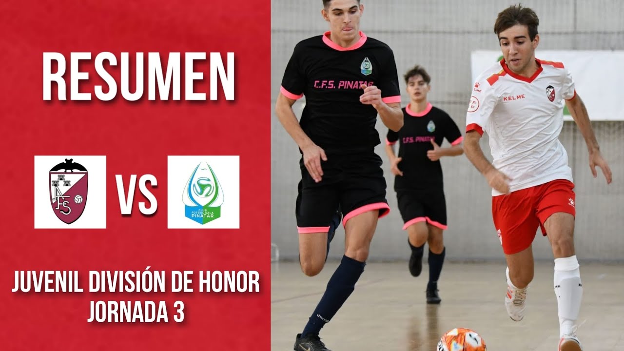 Resumen Albacete FS - CFS Pinatar (2-5). JUVENIL DIVISIÓN DE HONOR/ Jornada 3