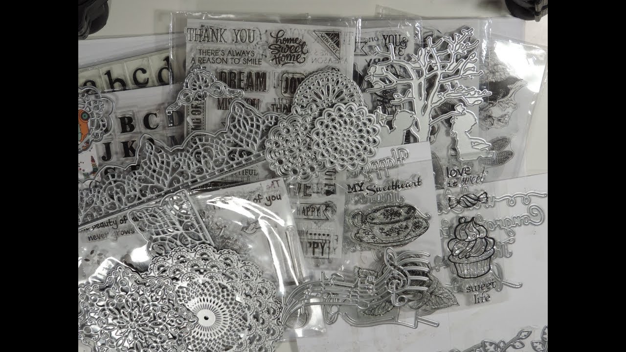 Craft Haul  #2  Dies and Stamps 