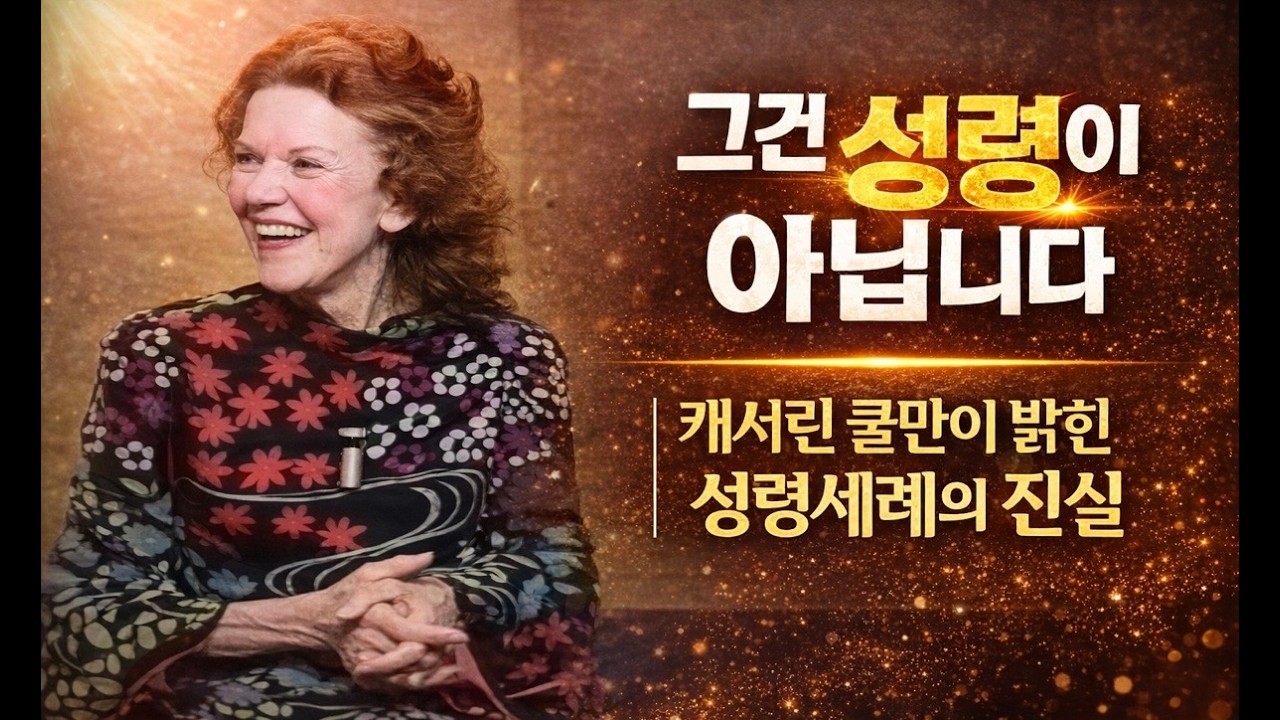 *한국어더빙* 캐서린 쿨만이 말한 완전한 성령