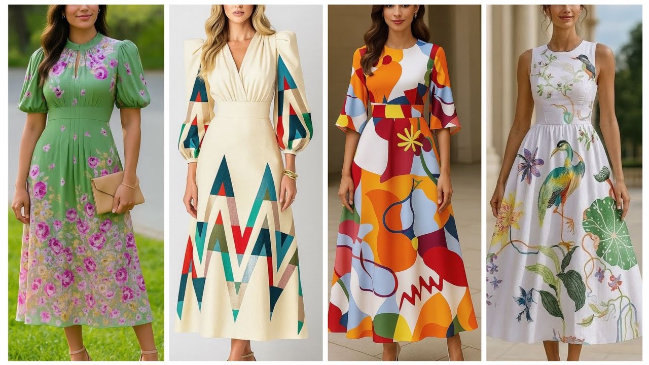 The Most Stunning Colorful Dresses You Need This Season