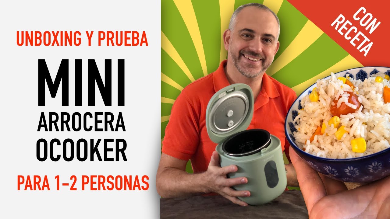 Olla mini arrocera Xiaomi Ocooker UNBOXING con PRUEBA OPINIÓN y DESCUENTO
