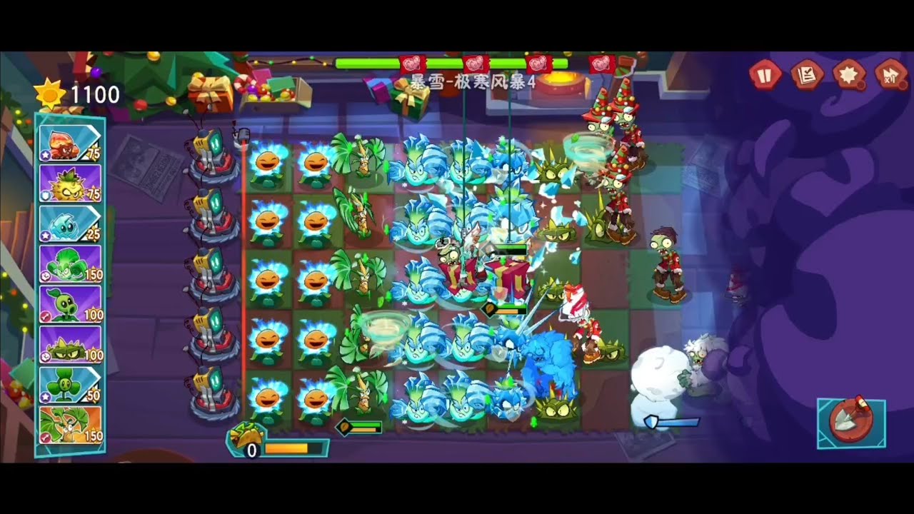PVZ 3 Chinese | Blizzard Event (Crazy) – Stage 4 | Almost Got Overrun