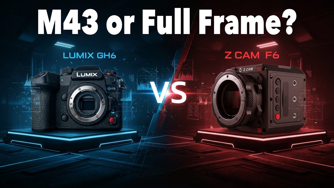 Полный кадр против M43 | Lumix GH6 против Z CAM E2-F6 + анализ цветовой гаммы DaVinci