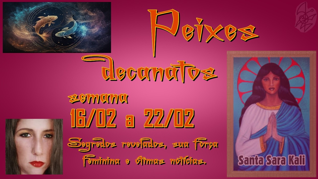 ✨Peixes: segredos revelados, sua força feminina, ótimas notícias.✨