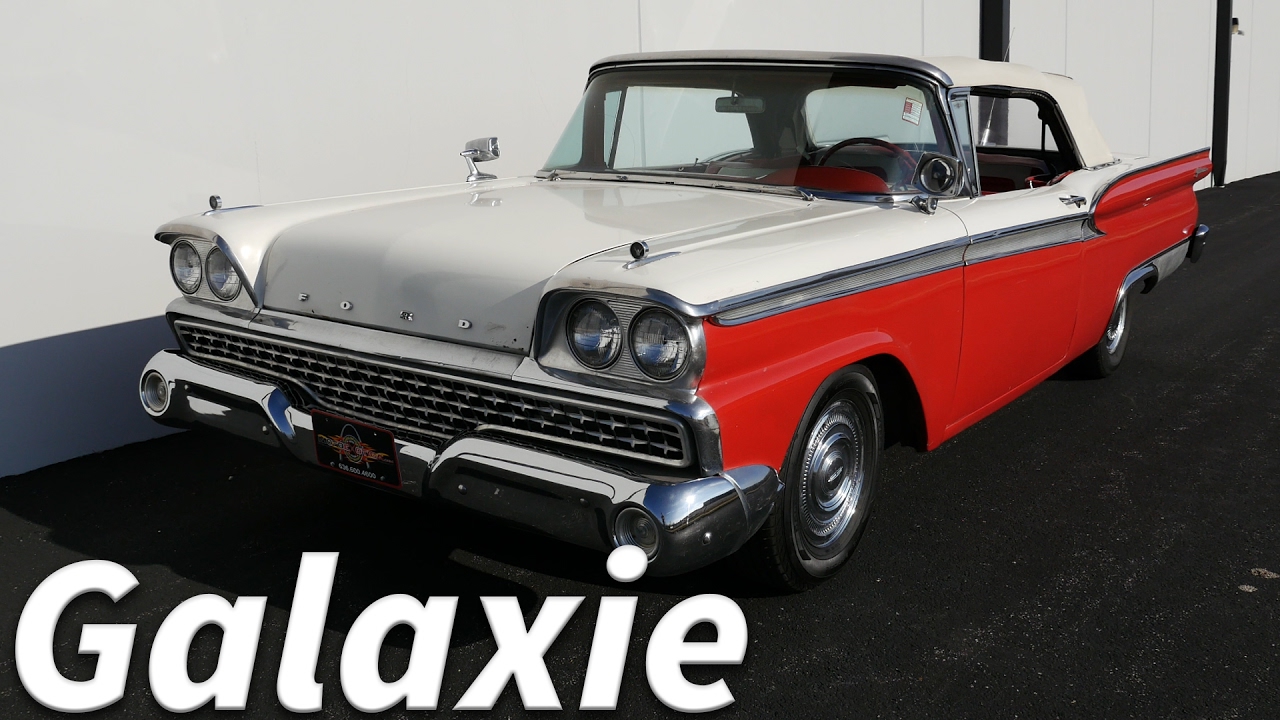 1959 Ford Fairlane Galaxie 500 Convertible || Full Tour & Test Drive