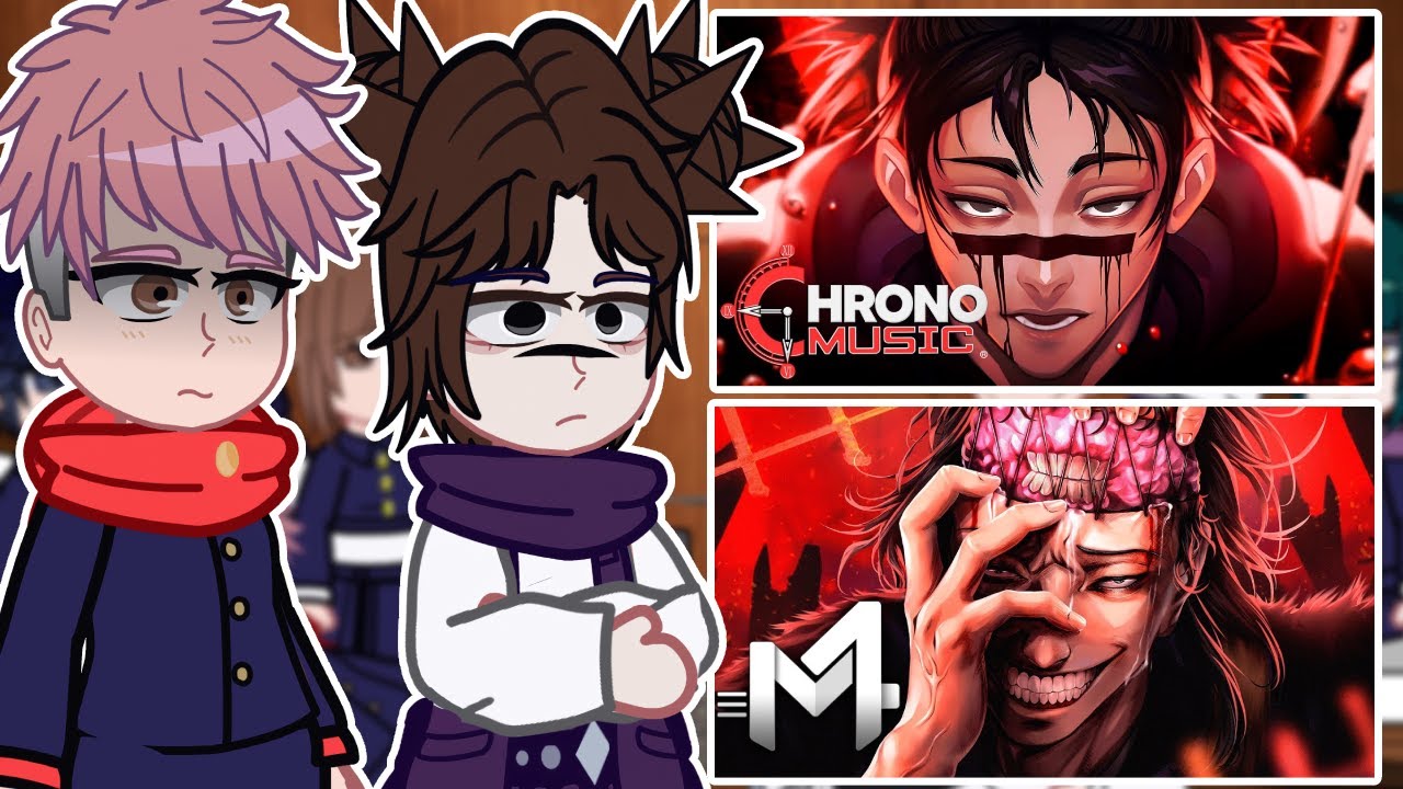 Jujutsu kaisen reagem ao Rap do Choso e Kenjaku || Chrono e M4rkim - Gacha React