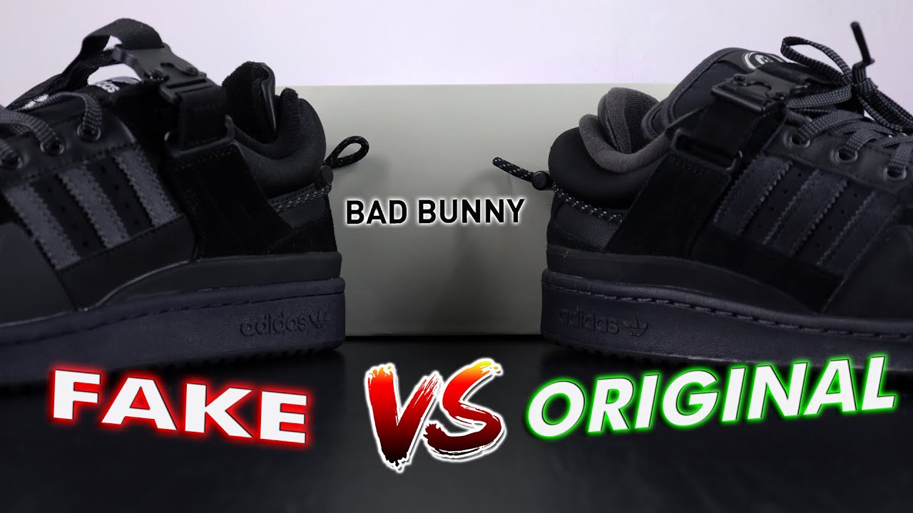 Adidas Forum x Bad Bunny Original vs Fake ¿Cuales son las diferencias?