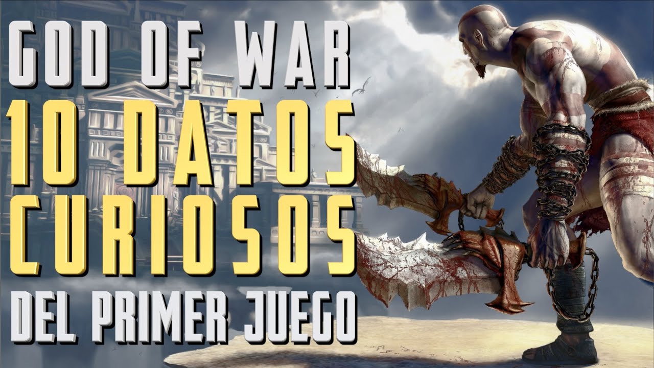 10 CURIOSIDADES sobre EL PRIMER GOD OF WAR que DEBES SABER