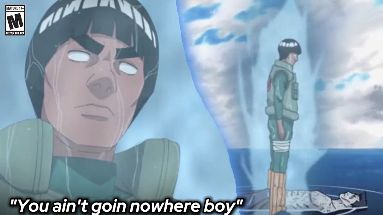 When Might Guy gave Kisame a PUMMELING so BAD he had to SELF ALT DELETE