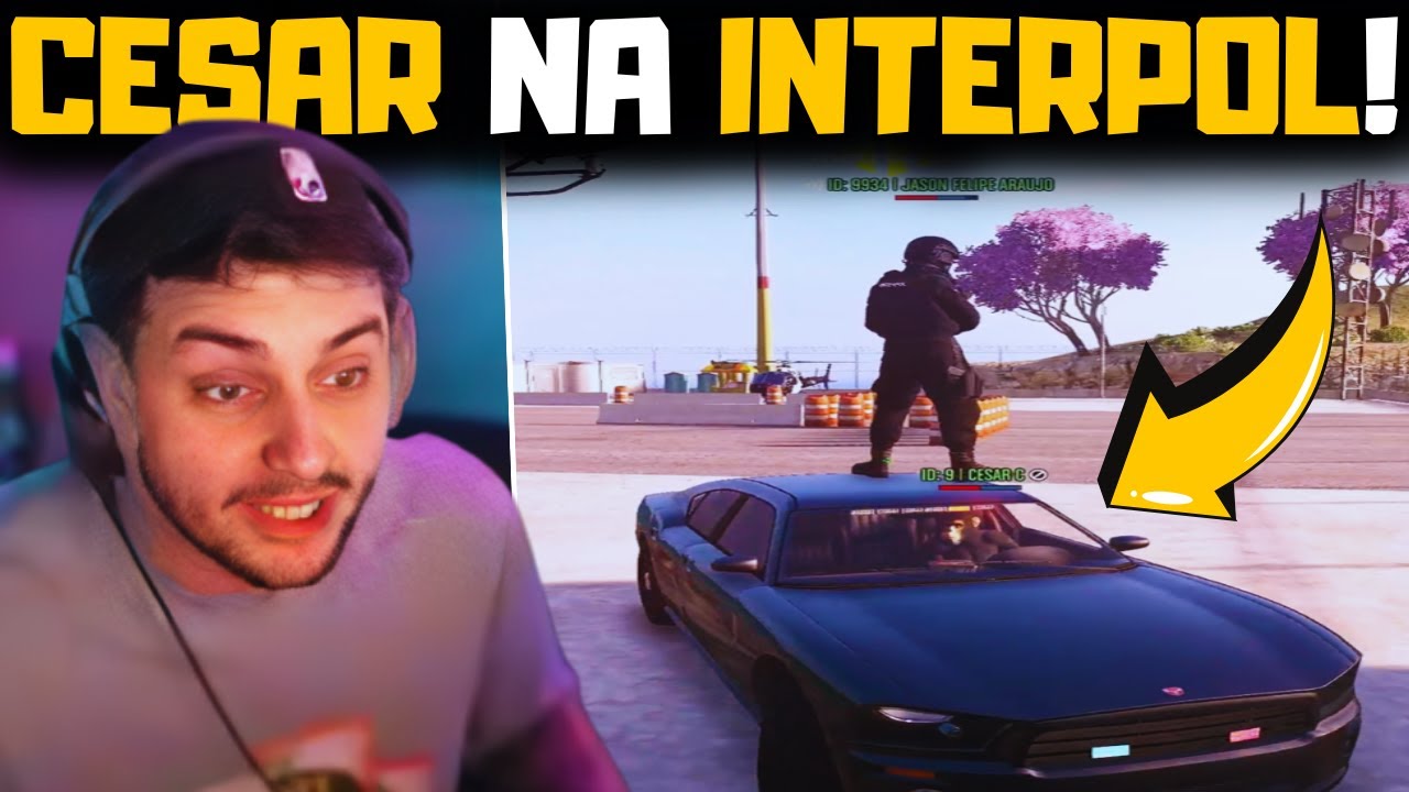 CESAR FEZ ISSO COM O CARRO DA INTERPOL! | ADM GABEPEIXE | GTA RP METROPOLE