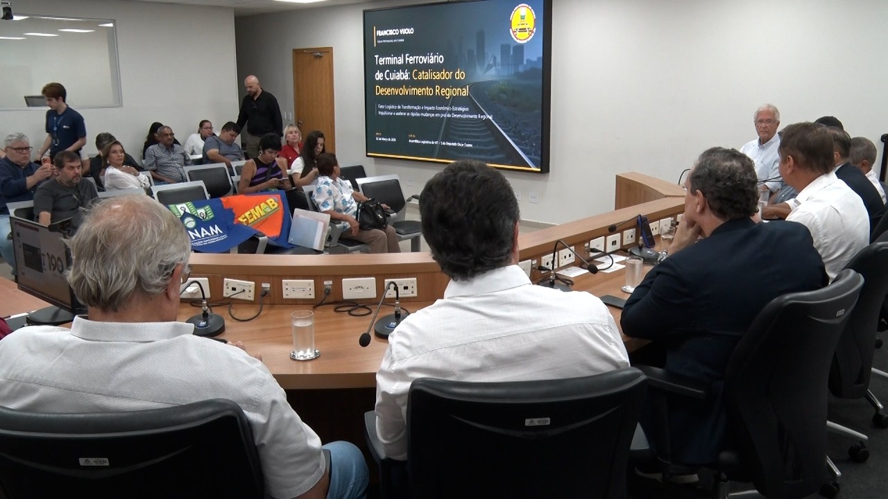 Ferrovia Vicente Vuolo: ALMT discute proposta de mudança na sede do terminal
