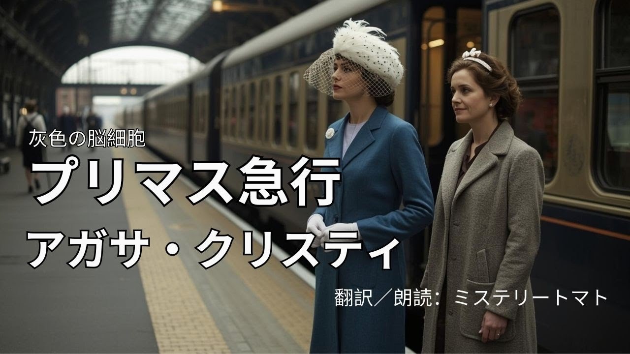 【朗読ミステリー・文学】　プリマス急行  アガサ・クリスティ　アメリカの大富豪の娘が殺され、10万ドル相当の宝石が盗まれた。犯人は夫か、元愛人か、それとも？＃オチが面白いミステリー