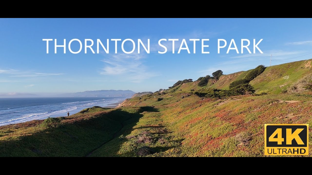 Thornton State Beach - Daly City CA (Drone Footage)