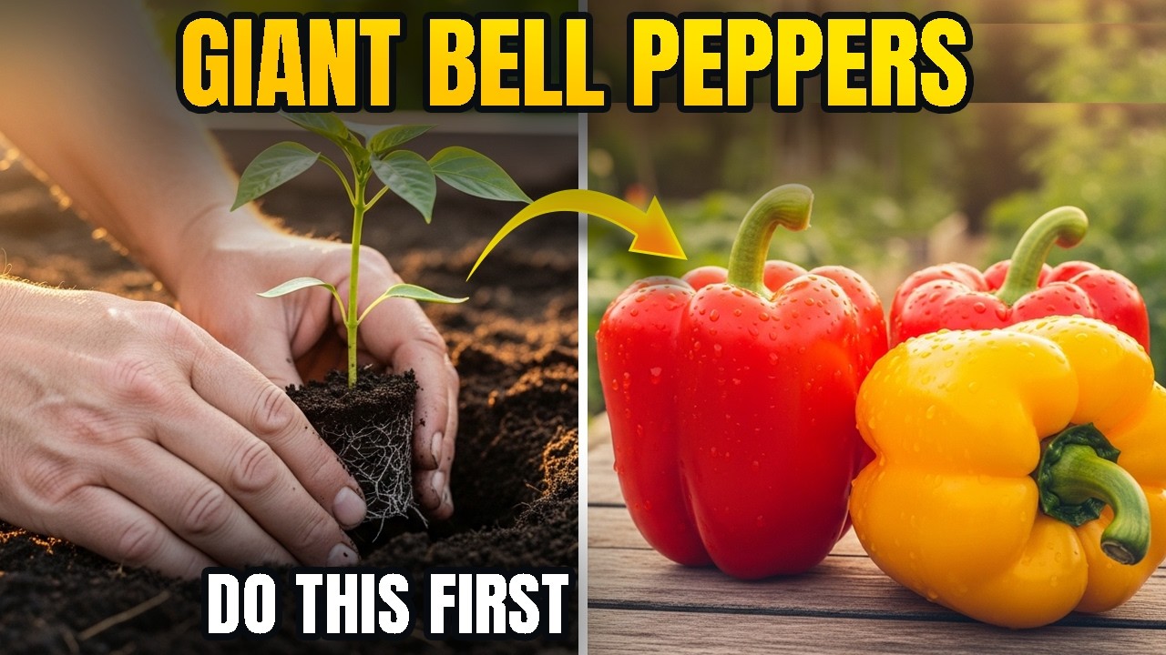 You Must Never Plant Bell Peppers Without Doing This First — Bigger Fruits Guaranteed