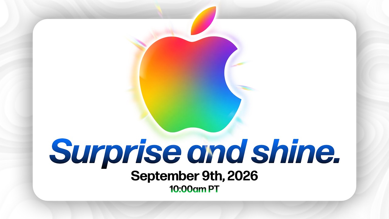 Мероприятие Apple 9 сентября полностью рассекречено!