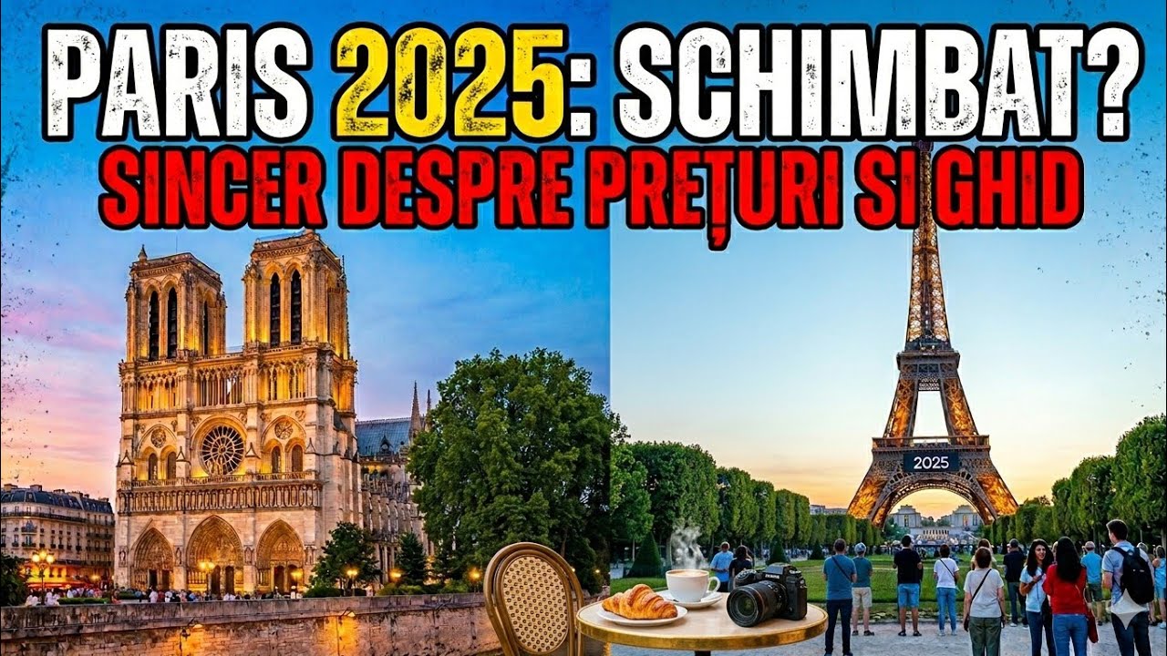 Paris 2025 | Ghid complet de calatorie din orasul iubirii | Franta