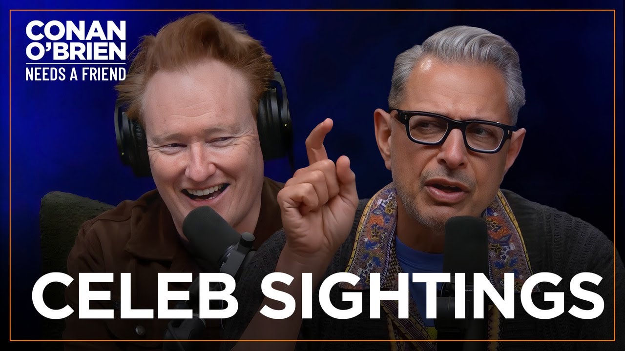 Conan Lured Jeff Goldblum To “Late Night” With A Salt Lick | Conan O'Brien Needs A Friend