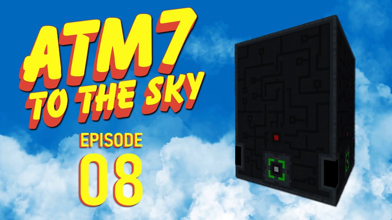 Minecraft ATM7: To The Sky - Ep08 - More Powah With Reactors