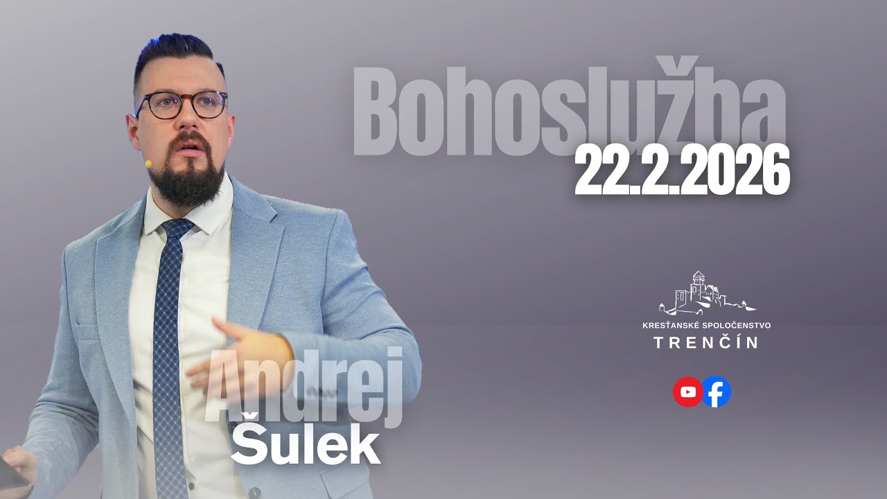 Andrej Šulek - Nestrať víziu, ostaň silný 22.2.2026 