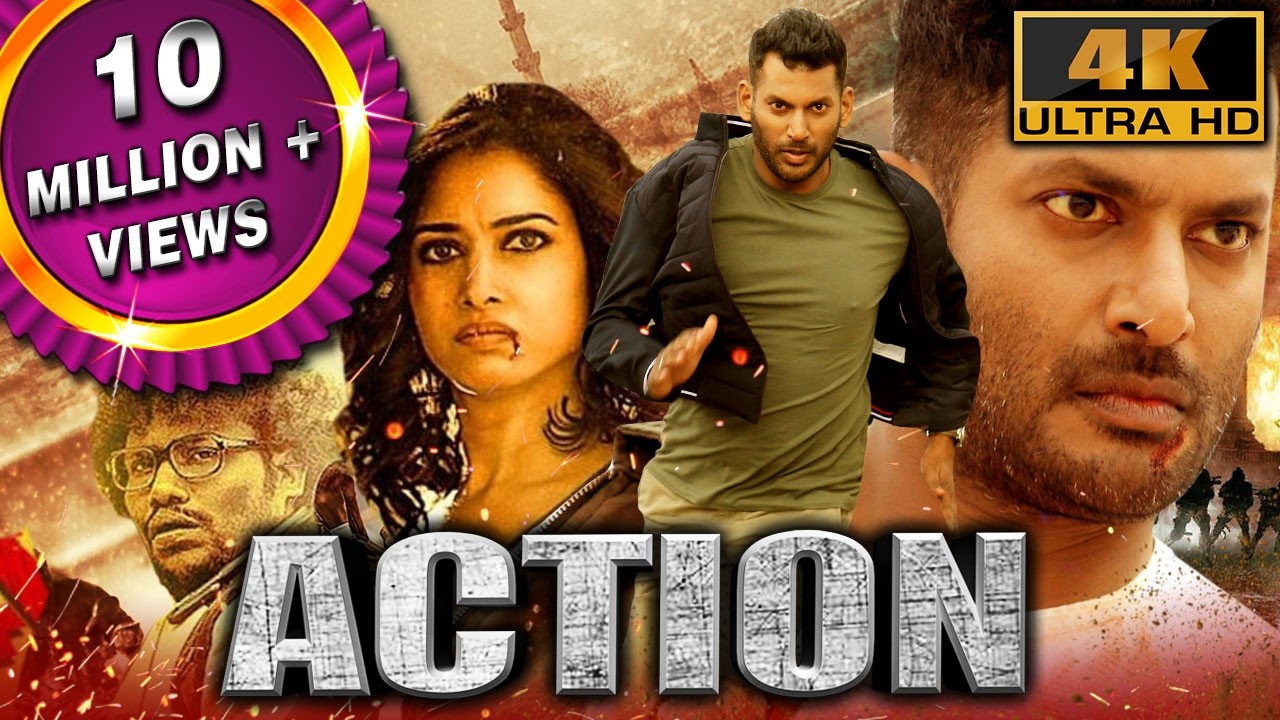 Action (4K) - Vishal Blockbuster South Action Thriller Film |Tamannaah, Aishwarya Lekshmi, Yogi Babu