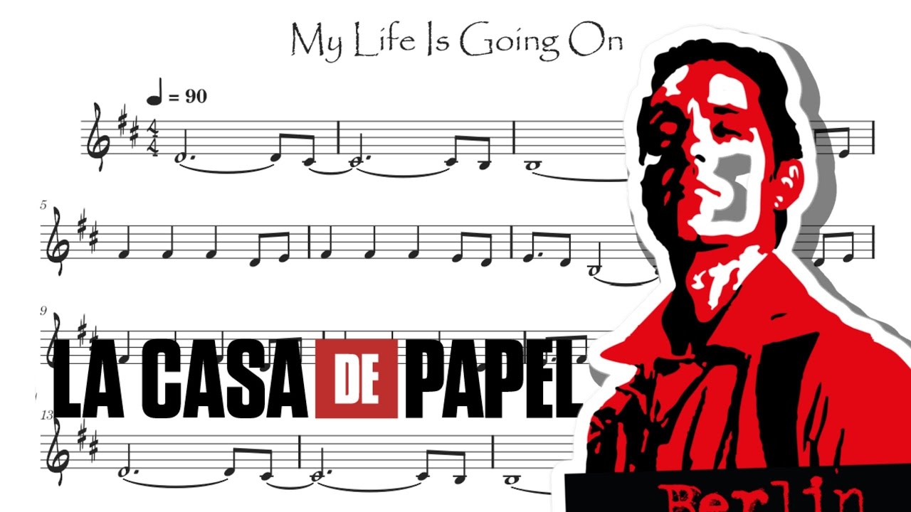 My Life Is Going On from La Casa de Papel | Violin Sheet Muic