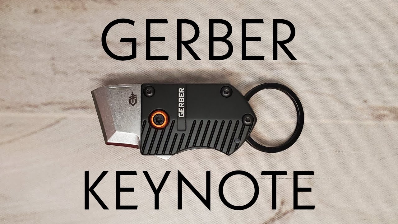 Брелок/карманный инструмент Gerber Keynote: краткий обзор