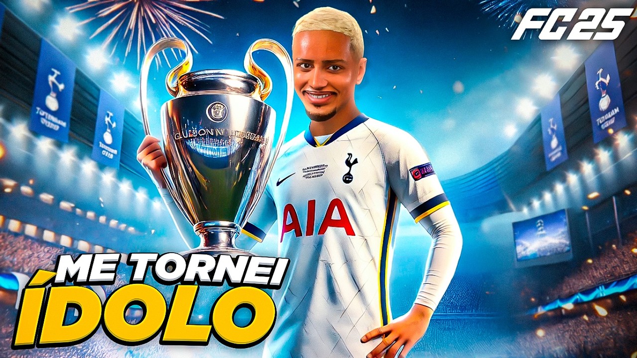 MODO CARREIRA DO CADUH NO TOTTENHAM COMPLETO no FC25 | O FILME do CADUH TREM !!