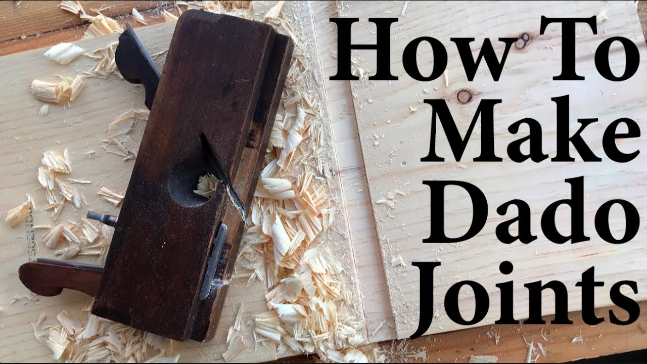 Cut Perfect Dados Without Power Tools (plane tune-up and restoration)