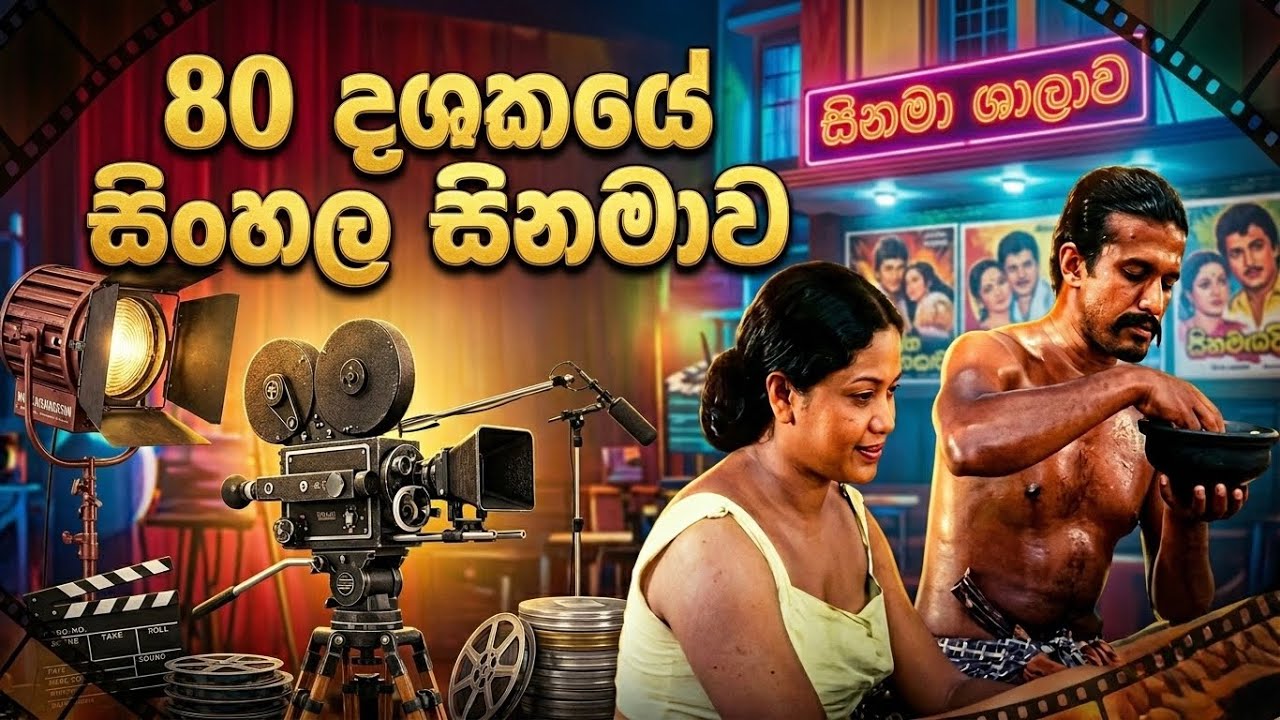 විවෘත ආර්ථික ප්‍රතිපත්ති හා ජාතිවාදී අරගලයට හසු වූ 1980 දශකයේ සිංහල සිනමාව. 80's Cinema in Sri Lanka
