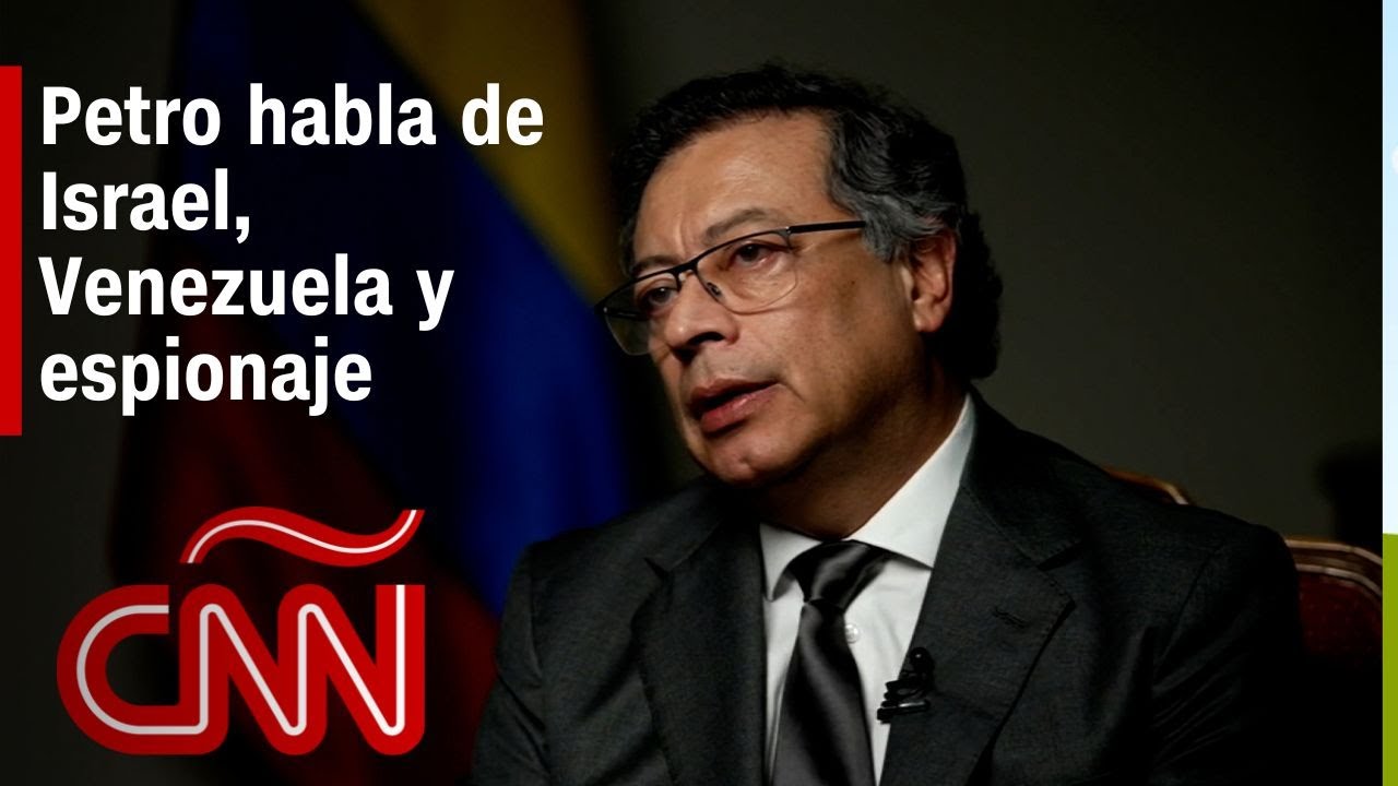 Entrevista a Petro, presidente de Colombia: acusa a Israel de genocidio y no reconoce a Maduro