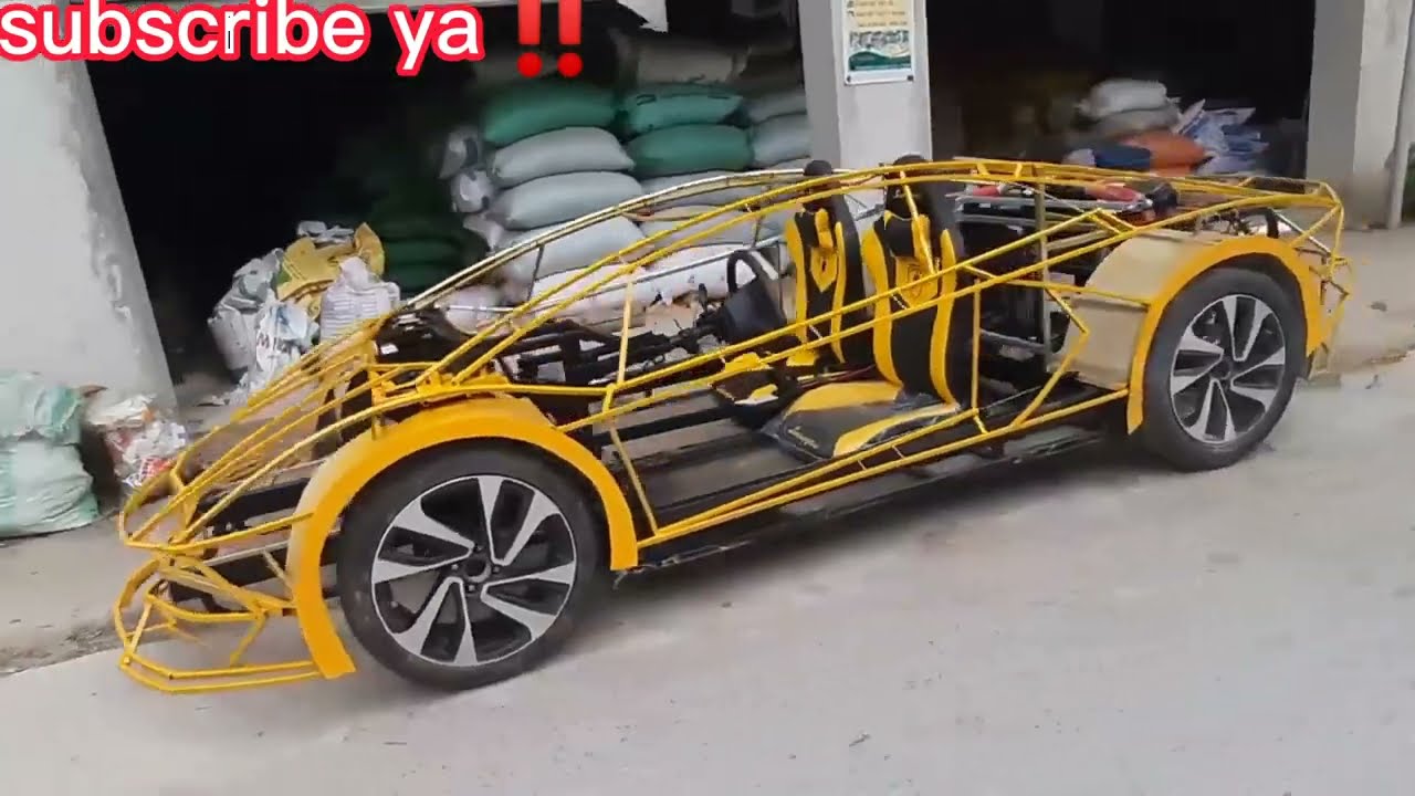 PROSES PEMBUATAN RANGKA REPLIKA LAMBORGHINI HOME MADE💯