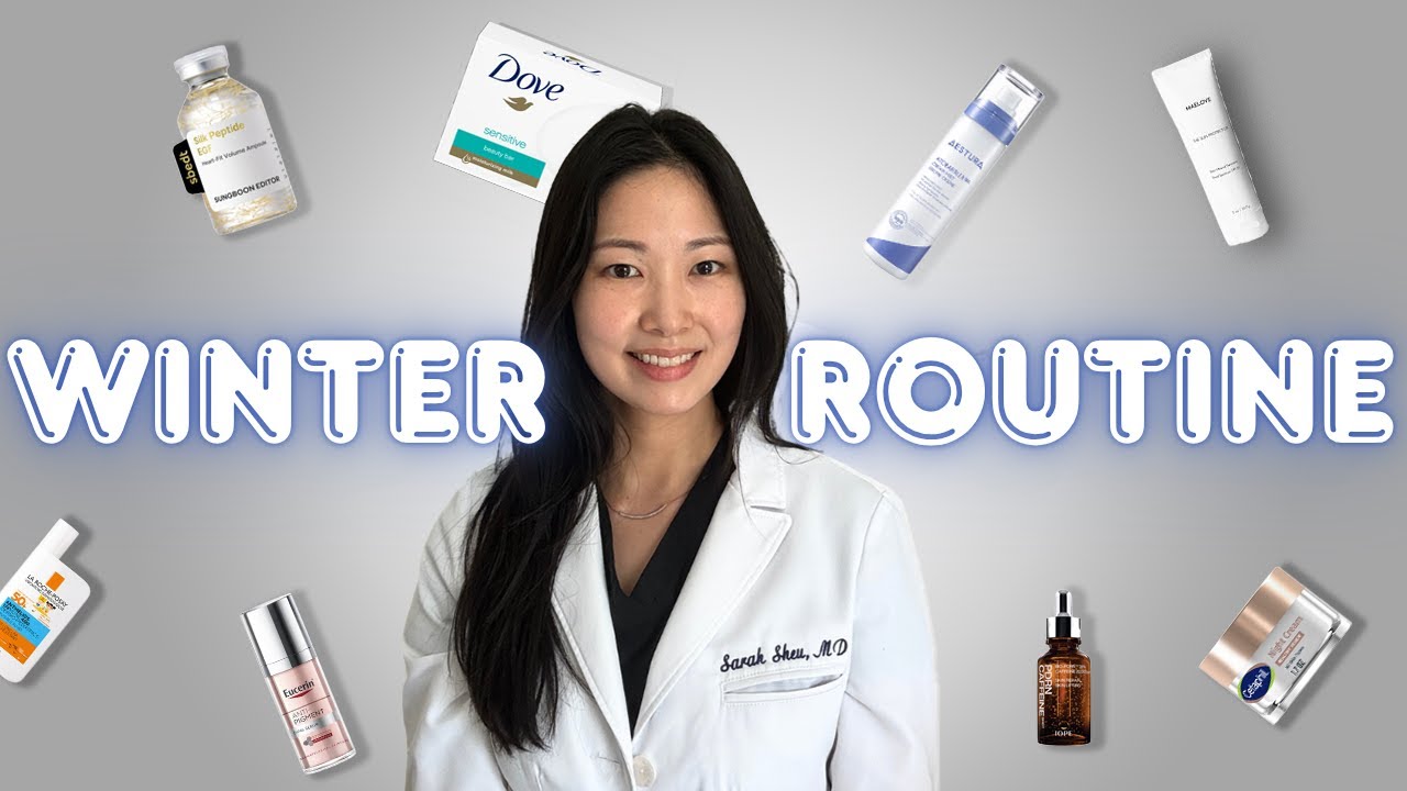 Dermatologist's Cold Weather Skincare Routine ❄️