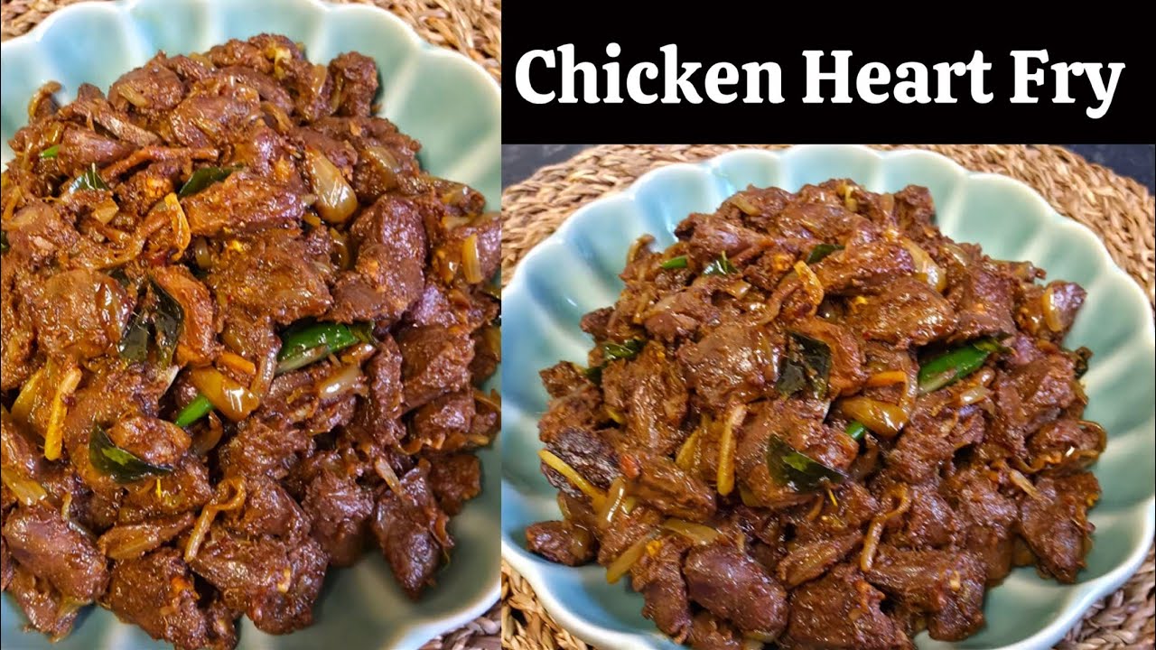 கோழி இதயம் வறுவல்/பிரட்டல் || How to cook chicken heart || chicken heart recipe in Tamil | #cooking