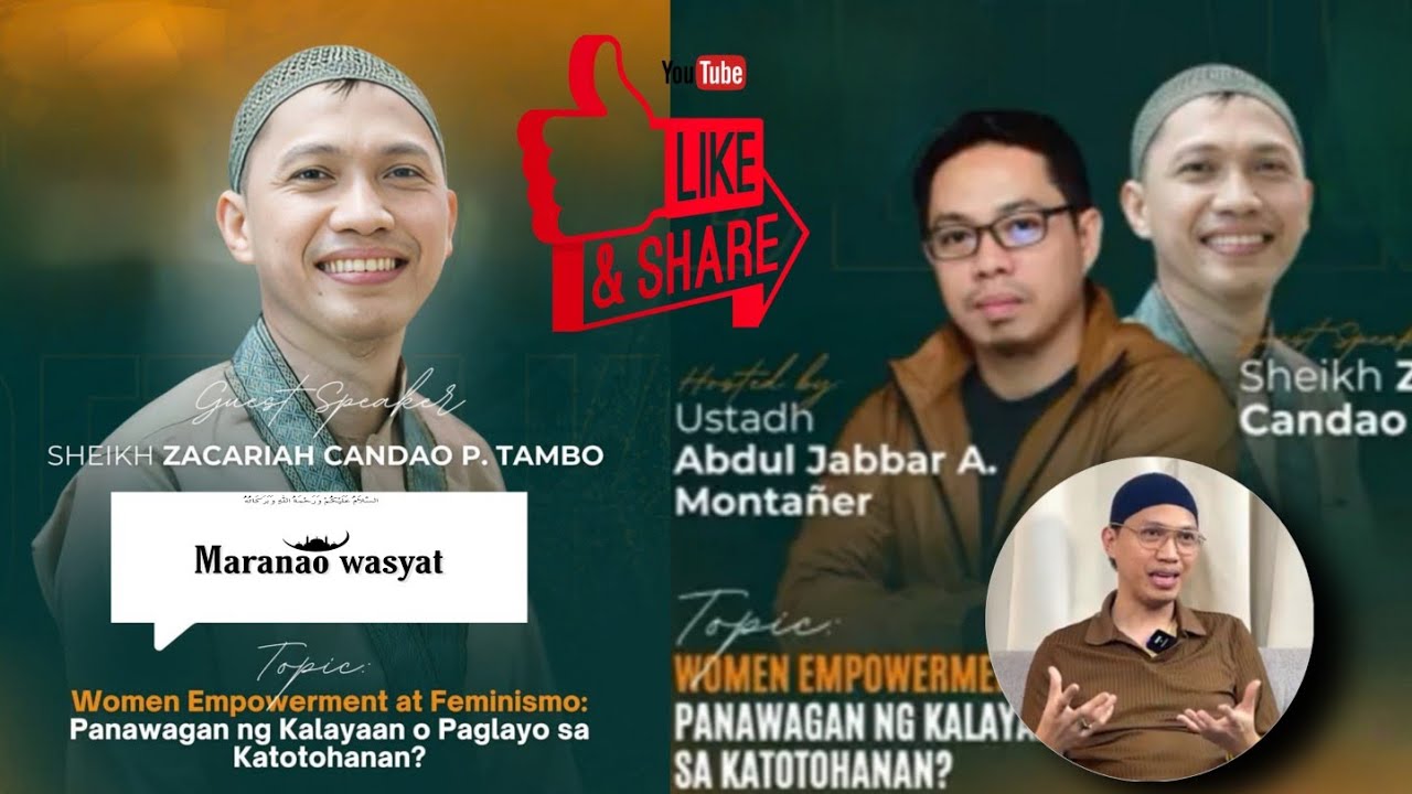 Shiekh Zacariah Candao P. Tambo NEW WASYAT JUNE 2025 | Women Empowerment and Feminismo