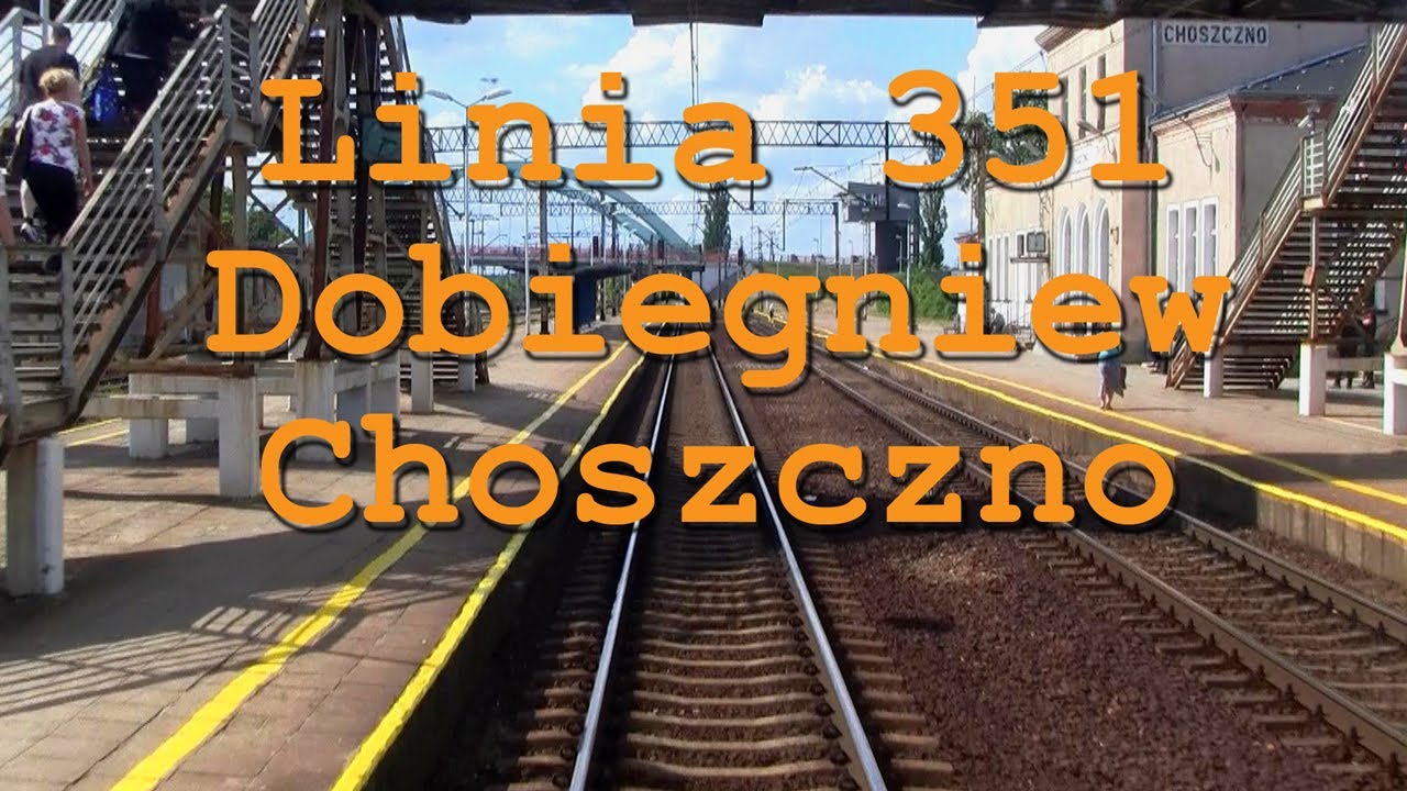 Train ride / Przejazd pociągiem TLK Dobiegniew - Choszczno, linia 351