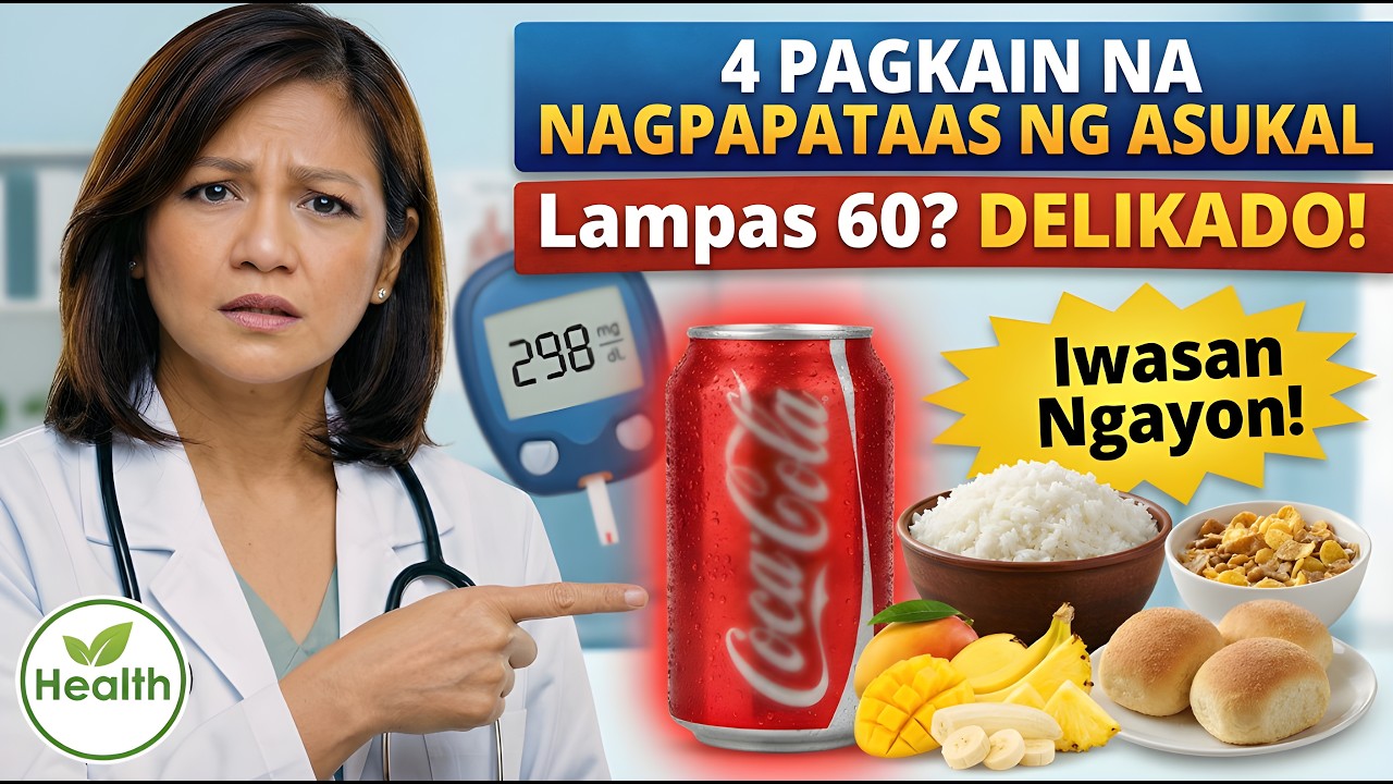 😱 Mataas ang Blood Sugar 4 Pagkain na TIGILAN MO NA  Diabetes After 60 – BAGO HULI!