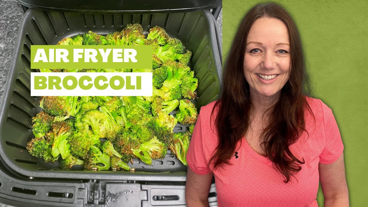 How to Air Fry Broccoli [EASY Keto sides]