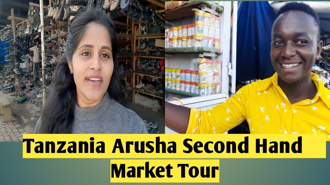 Second Hand Market Tour Tanzania 🇹🇿  Arusha| Used cloth bussiness in Africa tanzania| Telugu vlogs