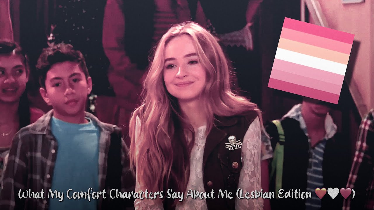 What My Comfort Characters Say About Me (Lesbian Edition 🧡🤍🩷)