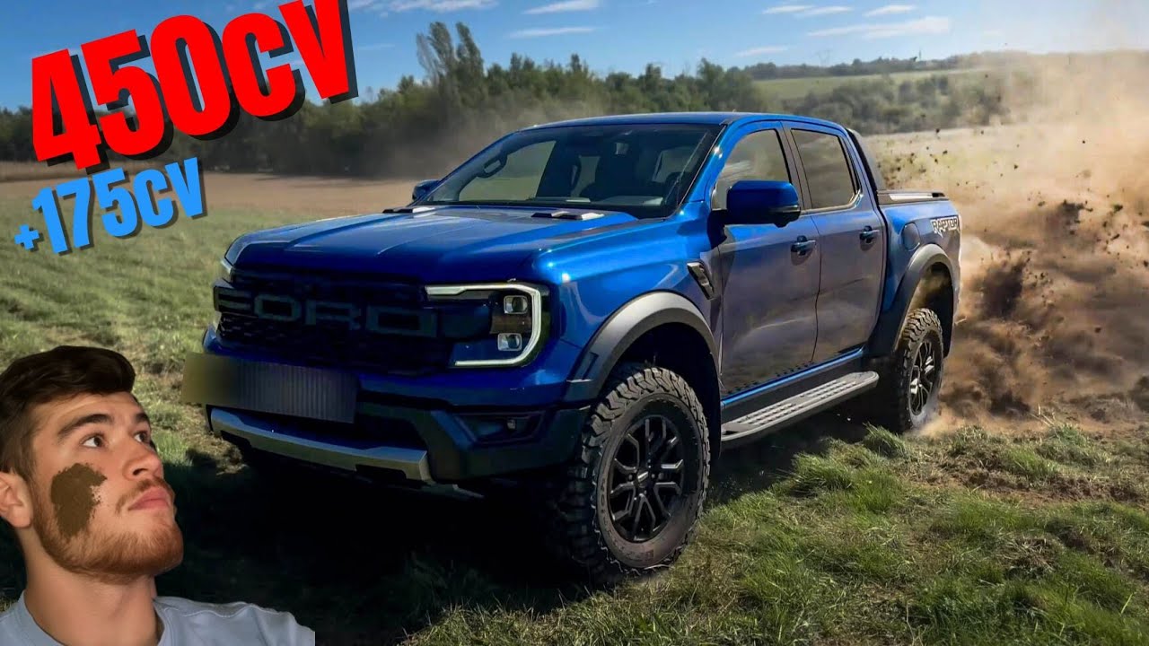 FORD RAPTOR 450cv en STAGE 1 ! (dans les CHAMPS)