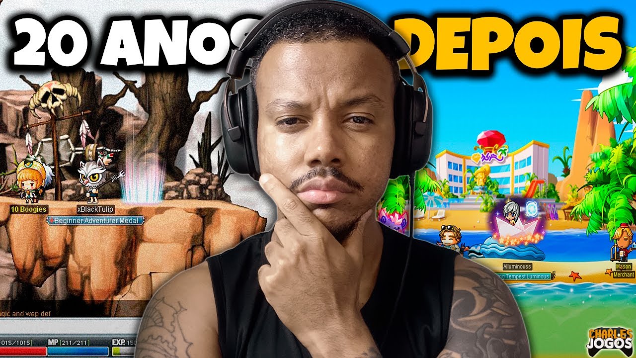 20 ANOS DEPOIS&hellip; MAPLESTORY ME SURPREENDEU! 🍁🎮