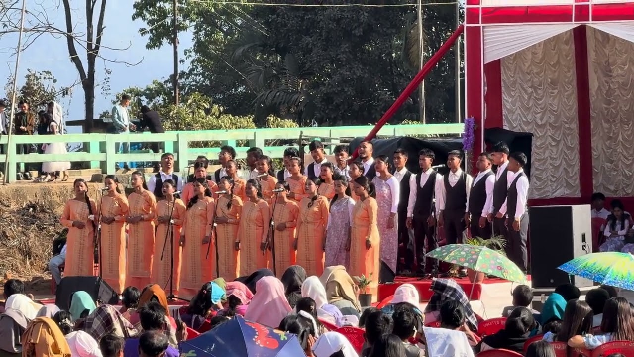 Lumshnong choir about today jingiaseng samla Narpoh border presbytery 