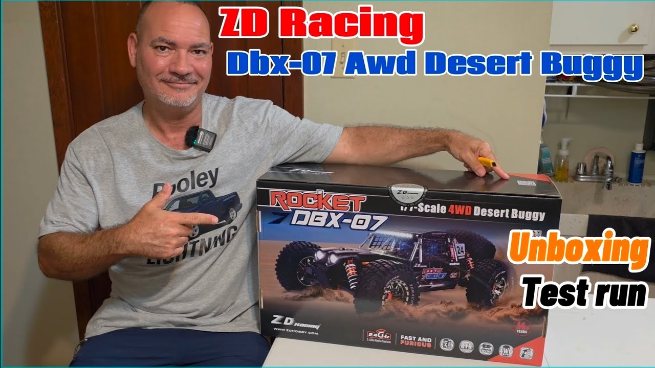 ZD Racing DBX-07 AWD Desert Buggy RTR Car | Unboxing, Assembly & Test Drive! 🏁