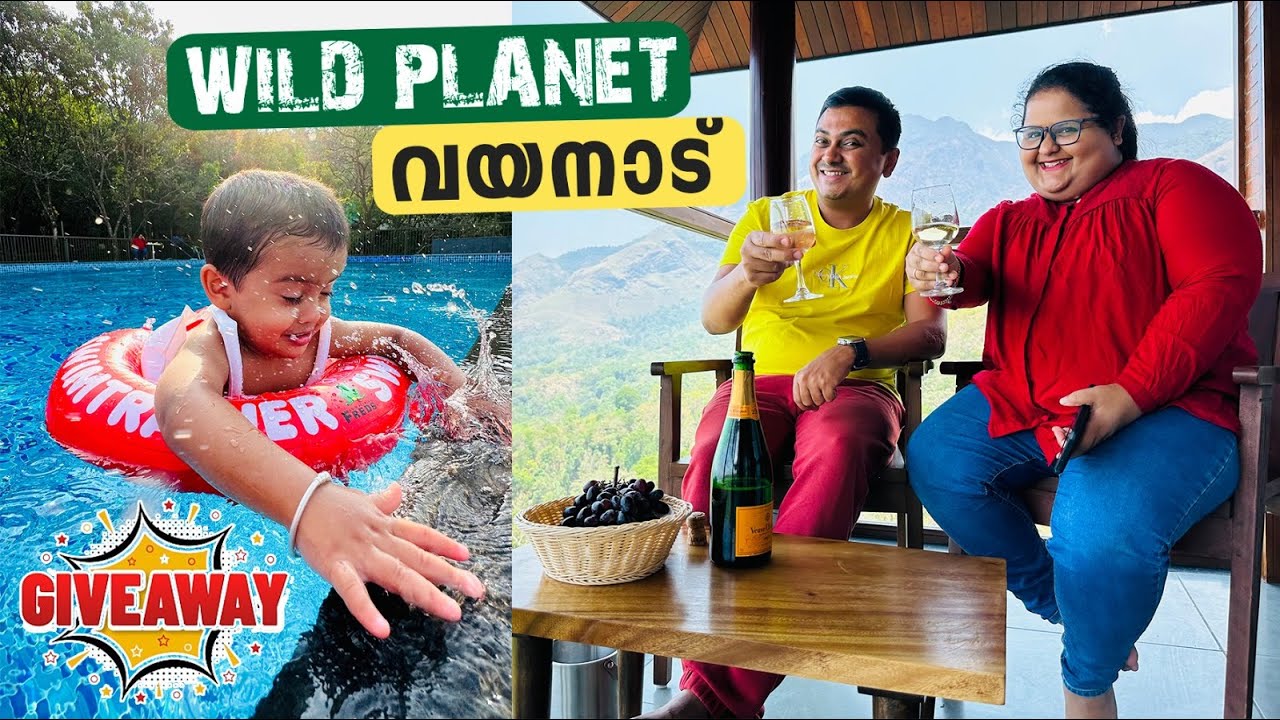 വയനാട്ടിലെ പുതിയ Wild Planet റിസോർട്ടിൽ | Giveaway | Wild Planet Bana Heights Luxury Resort, Wayanad