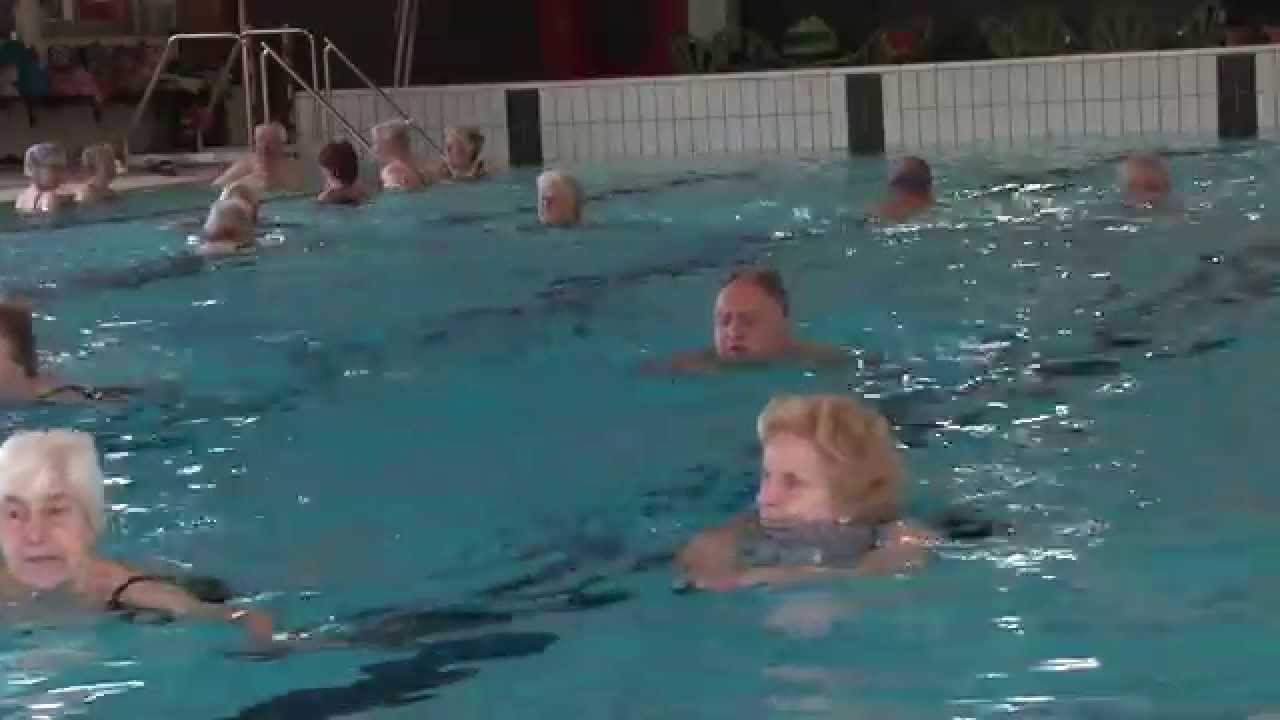 Aquajogging in Subtropisch Bosbad Putten