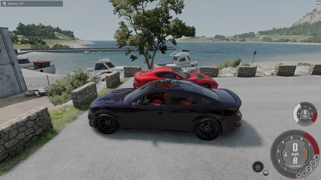 A drive in Italy- Beam.ng Drive #1