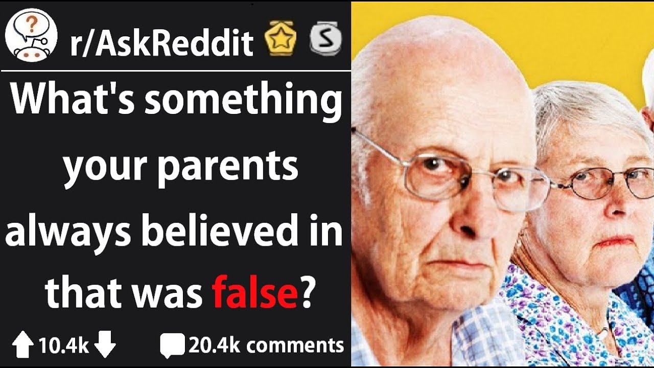 Dumbest Things Boomers Believed In (r/AskReddit)